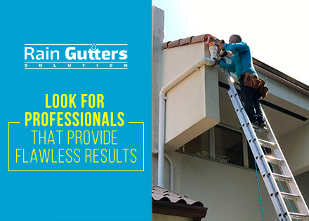Cleaning and Repairing Rain Gutters by Rain Gutters Solution