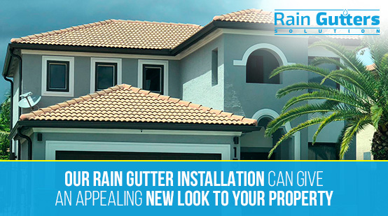 Rain gutter Installation Service in South Florida