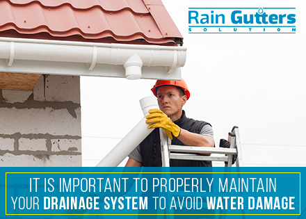 Rain Gutter Repair Service Downspout