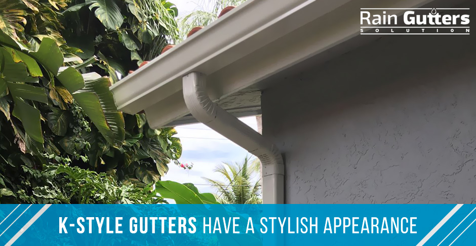  K-Style Rain Gutter Installation 