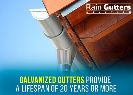 Galvanized Gutters Installation