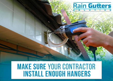 Gutter Hanger Installation