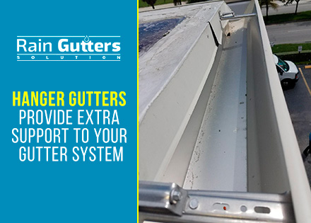 Gutter accessories Hanger Gutters Installed