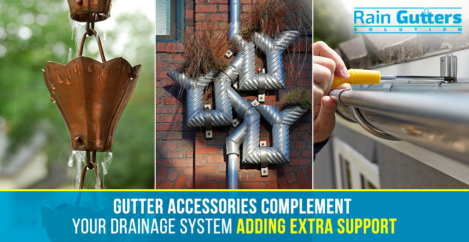 Gutter Accessories Rain Chain Downspout and Gutter Hanger