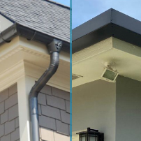 Round and Square Guttering