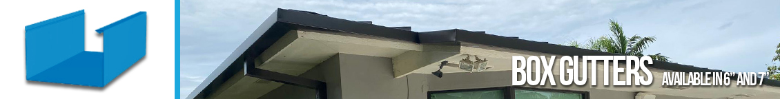 Box Rain Gutter Example