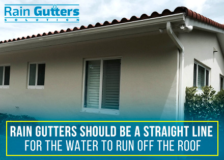 Seamless Rain Gutter Installation