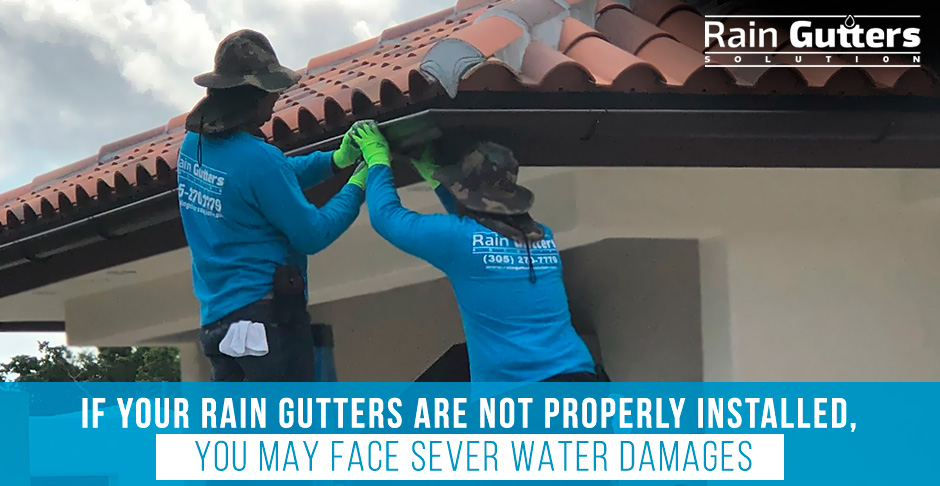 Rain Gutters Solution Repairing a Rain Gutter Installation That Gone Wrong