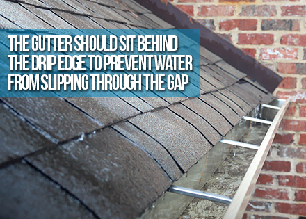 Gutters Longer Than Edge Roof