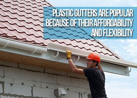 Plastic Rain Gutters 