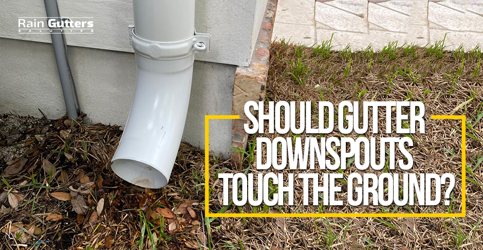 Elbow of Gutter Downspout 