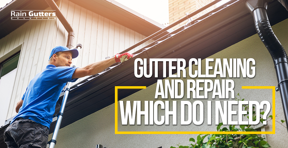 Gutter Contractor Cleaning Gutters