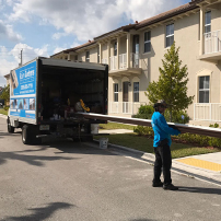 Truck Making a Seamless Rain Gutter