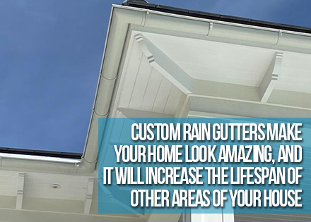 Custom Rain Gutter System