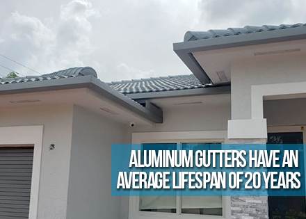 Box Type Aluminum Rain Gutters 