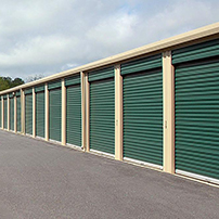 Commercial Rain Gutters in a Warehouse