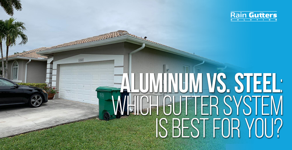 Aluminum Rain Gutters