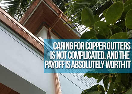 Copper Gutters