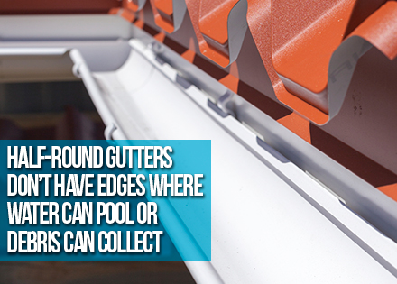 Half-Round Gutters and K-Style Gutters