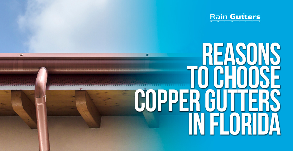 Why Choose Copper Gutters for Your Florida Home?