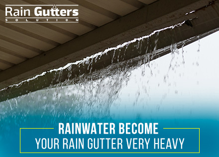 Rain Gutter Sagged Need a Rain Gutter Upgrade