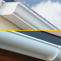 Two Types of Gutters: K-Style and Half-Round Gutters