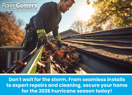 Professional Rain Gutters Cleaning for Hurricane Season 2026