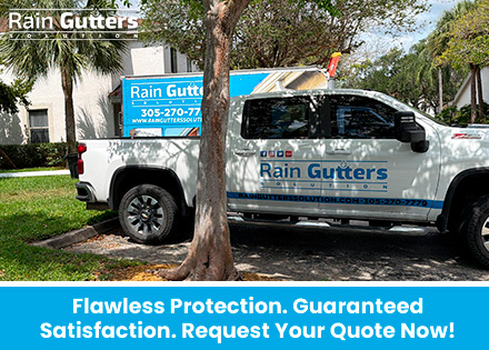 Rain Gutters Solution Pickup in a Cleaning Gutters Service