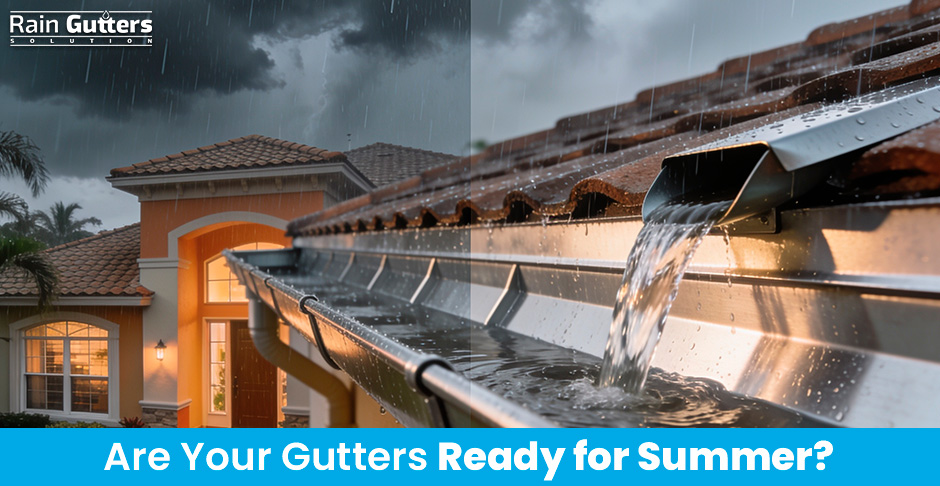 How to Prepare Your Rain Gutters for South Florida's Summer Downpours