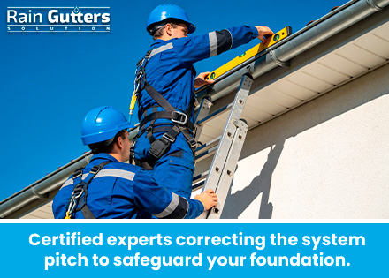 high-skilled technicians with a wide experience in Residential vs. Commercial Rain Gutters