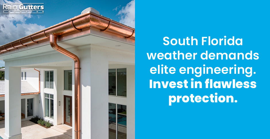 Seamless Gutters are the Best Investment for South Florida Homeowners
