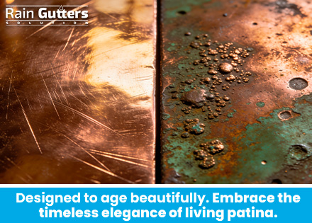 Custom Copper Gutters Means Durability