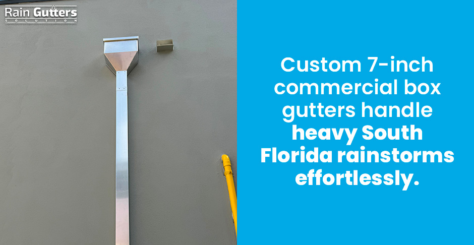 Commercial Rain Gutter Solutions for South Florida Businesses