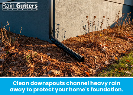 Downspout debris blockages