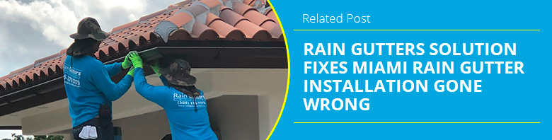 Rain Gutter Installation Rain Gutters Solution Workers