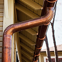 Image of Copper Rain Gutter System 3 Thumbnail