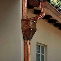 Image of Copper Rain Gutter System 4 Thumbnail