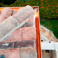 Image of Copper Rain Gutter System 140 thumbnail