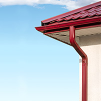 Red Gutters Rain Gutter Repair Service 