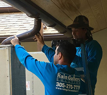 Rain Gutter Installation